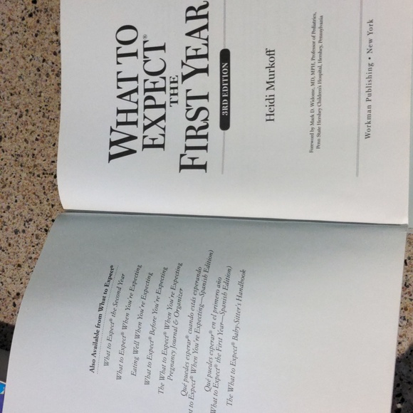 What To Expect When You're Expecting +What To Expect The First Year/BOTH BOOKS - Picture 7 of 9